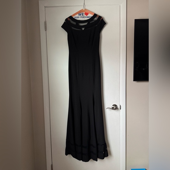 JS Collections Fit And Flare Gown - Picture 2 of 8